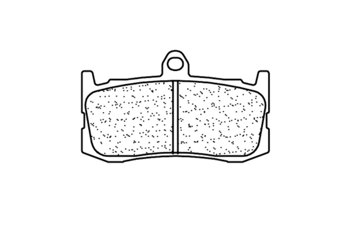 Plaquettes de frein CL BRAKES Racing métal fritté - 1209C60