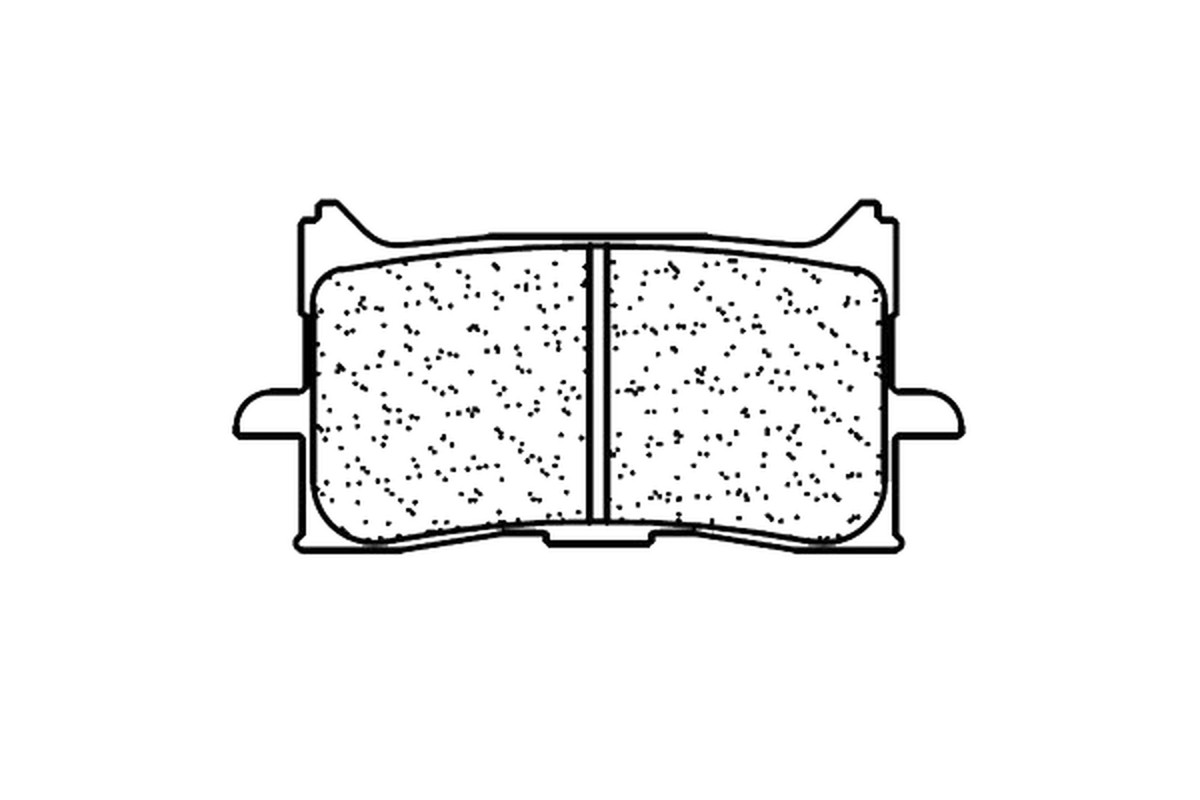 Plaquettes de frein CL BRAKES route métal fritté - 1245XBK5