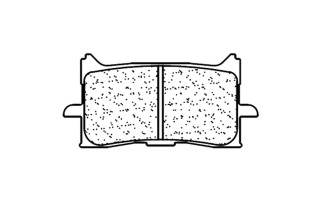 Plaquettes de frein CL BRAKES route métal fritté - 1245XBK5