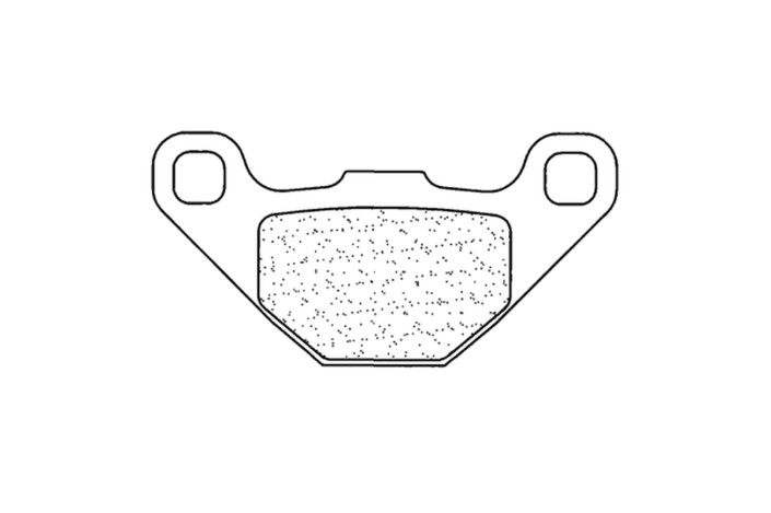 Plaquettes de frein CL BRAKES Scooter métal fritté - 3024SC