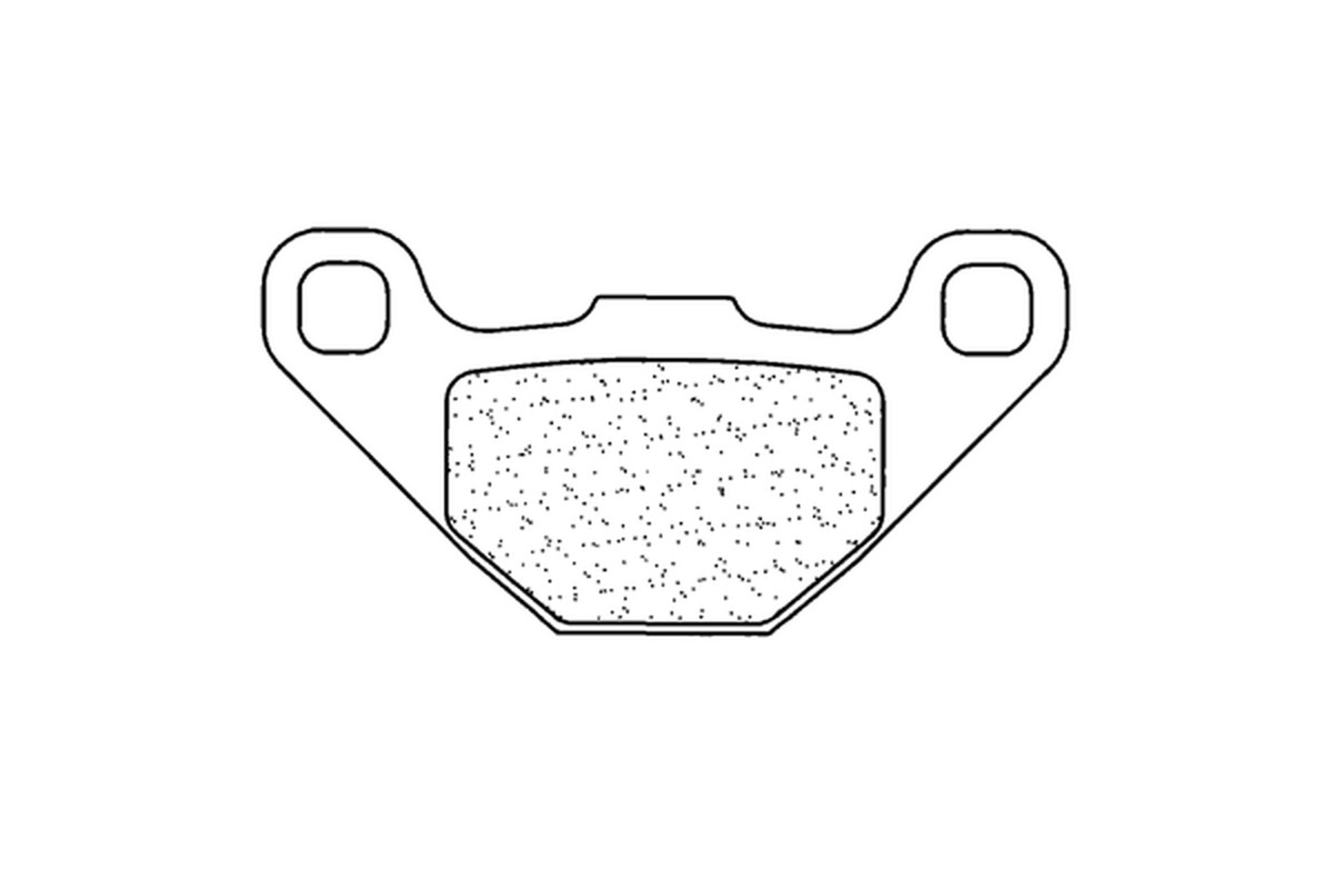 Plaquettes de frein CL BRAKES Scooter métal fritté - 3024SC
