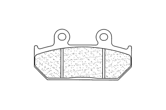 Plaquettes de frein CL BRAKES route métal fritté - 2248A3+