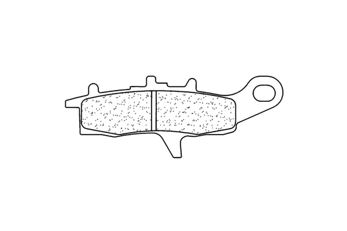 Plaquettes de frein CL BRAKES Quad métal fritté - 1142ATV1