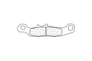 Plaquettes de frein CL BRAKES Quad métal fritté - 1142ATV1