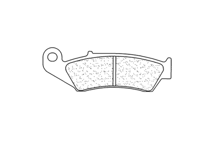 Plaquettes de frein CL BRAKES Route métal fritté - 2385RX3