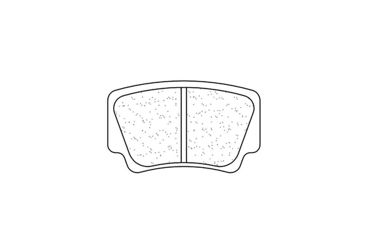 Plaquettes de frein CL BRAKES Quad métal fritté - 1205ATV1