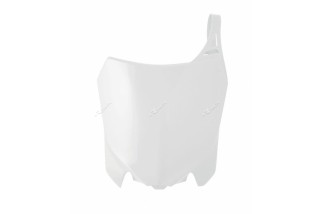 Plaque numéro frontale RACETECH blanc Honda CRF250R/450R
