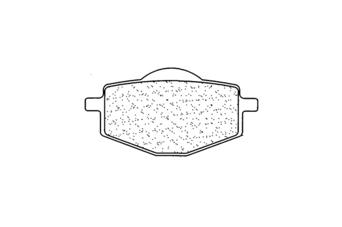 Plaquettes de frein CL BRAKES Scooter métal fritté - 3008SC