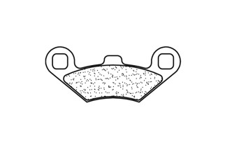 Plaquettes de frein CL BRAKES Maxi Scooter métal fritté - 3100MSC