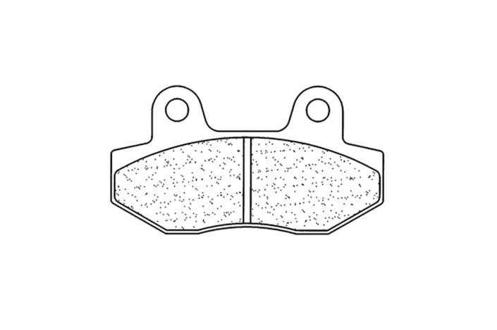 Plaquettes de frein CL BRAKES route métal fritté - 2621S4