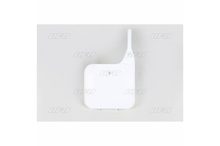 Plaque numéro frontale UFO blanc Honda