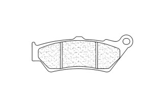 Plaquettes de frein CL BRAKES route métal fritté - 2396A3+