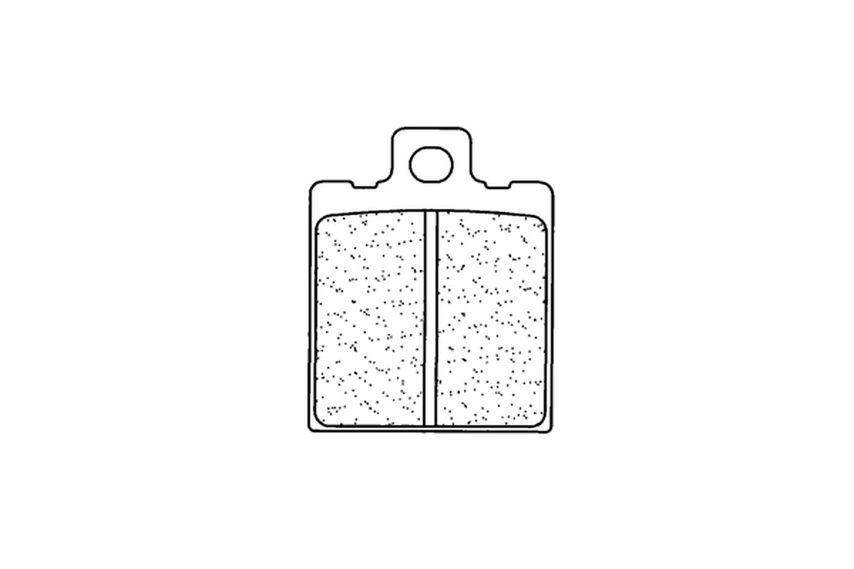 Plaquettes de frein CL BRAKES route métal fritté - 2249A3+