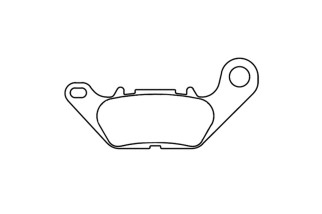 Plaquettes de frein CL BRAKES Maxi Scooter métal fritté - 3099MSC