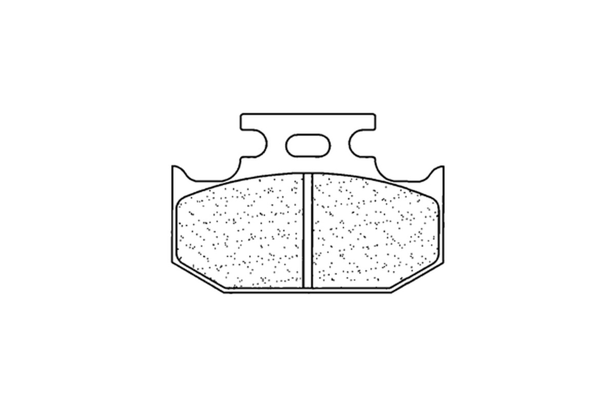 Plaquettes de frein CL BRAKES Off-Road métal fritté - 2299X59