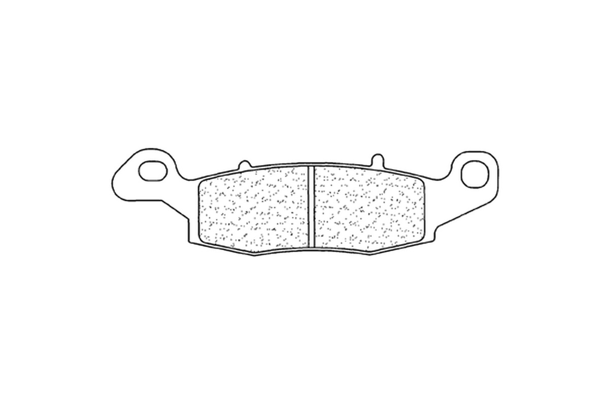 Plaquettes de frein CL BRAKES Racing métal fritté - 2384C60