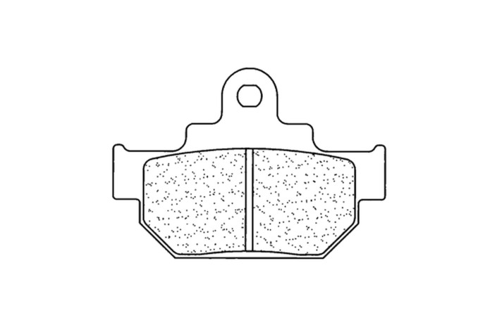 Plaquettes de frein CL BRAKES route métal fritté - 2386A3+