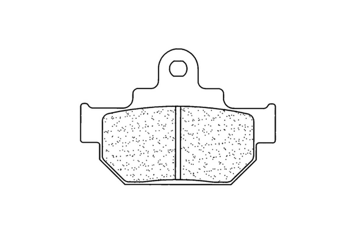 Plaquettes de frein CL BRAKES route métal fritté - 2386A3+
