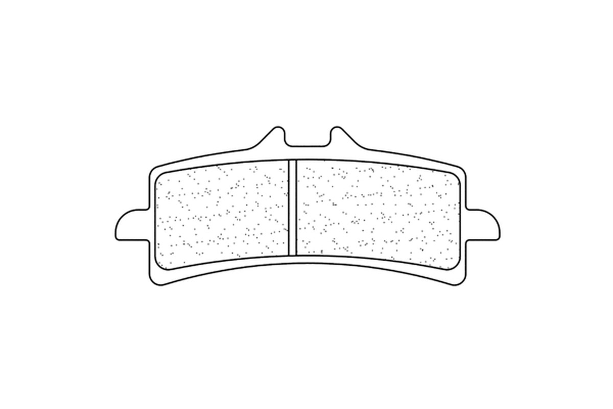 Plaquettes de frein CL BRAKES Racing métal fritté - 1185C60