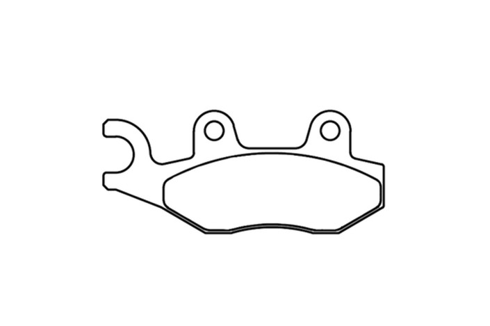 Plaquettes de frein CL BRAKES Scooter métal fritté - 3078SC