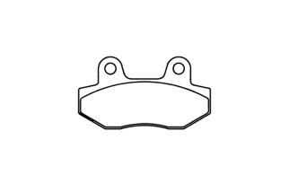 Plaquettes de frein CL BRAKES Scooter métal fritté - 3078SC