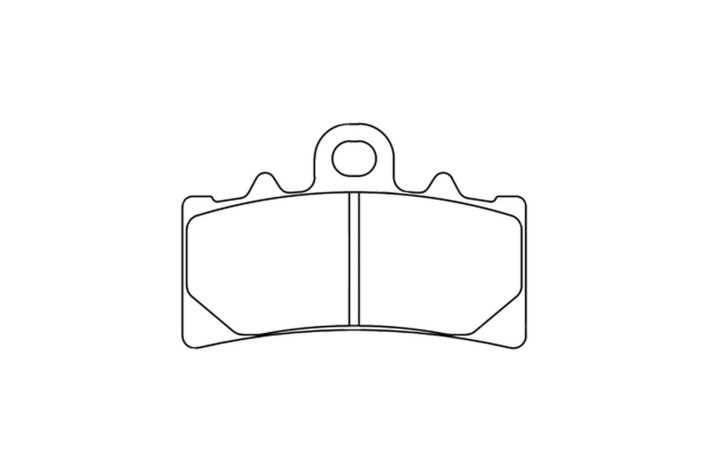 Plaquettes de frein CL BRAKES route métal fritté - 1233XBK5