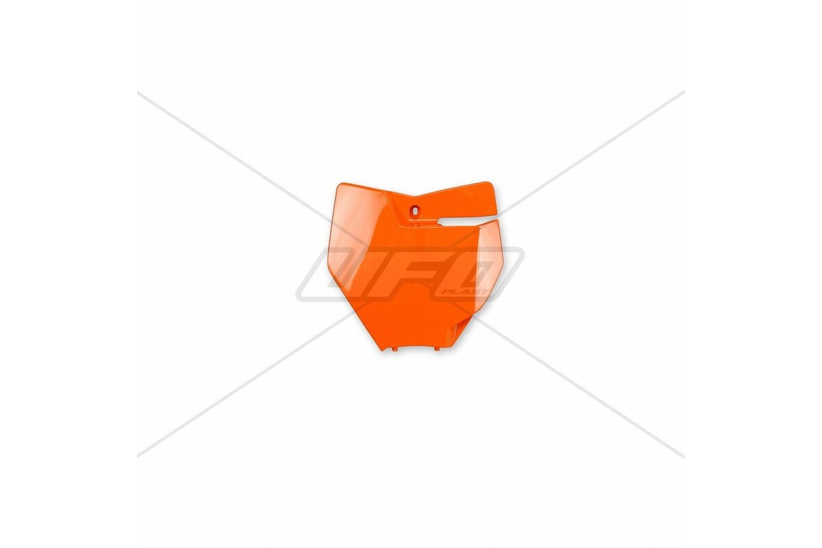 Plaque numéro frontale UFO orange KTM SX125/150 & SX-F