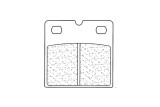 Plaquettes de frein CL BRAKES route métal fritté - 2840A3+