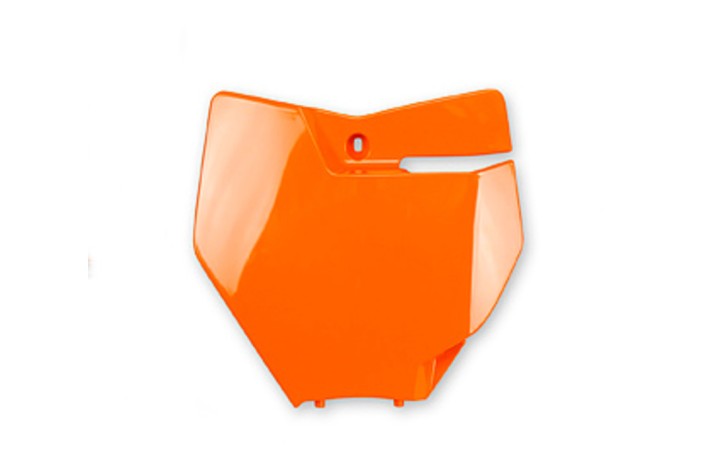 Plaque numéro frontale UFO orange fluo KTM SX/SX-F