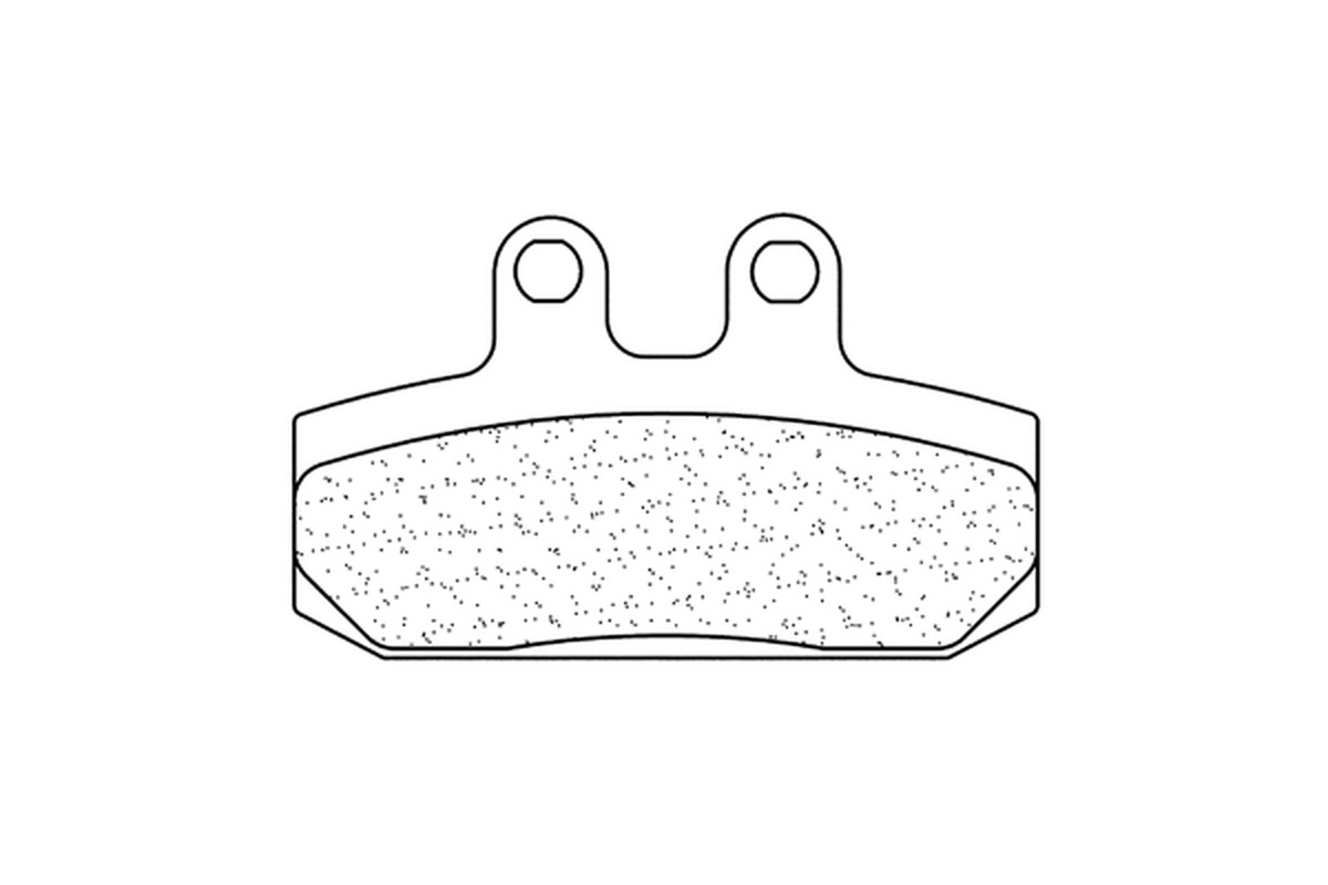 Plaquettes de frein CL BRAKES Maxi Scooter métal fritté - 3021MSC