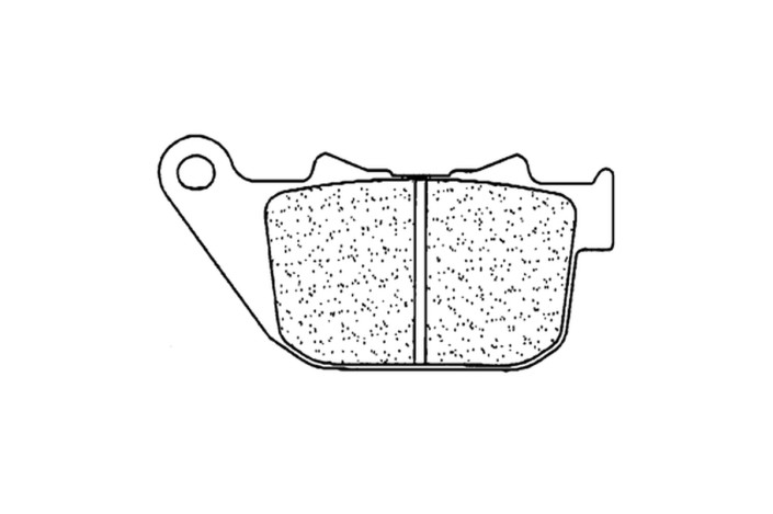 Plaquettes de frein CL BRAKES Route métal fritté - 1150RX3