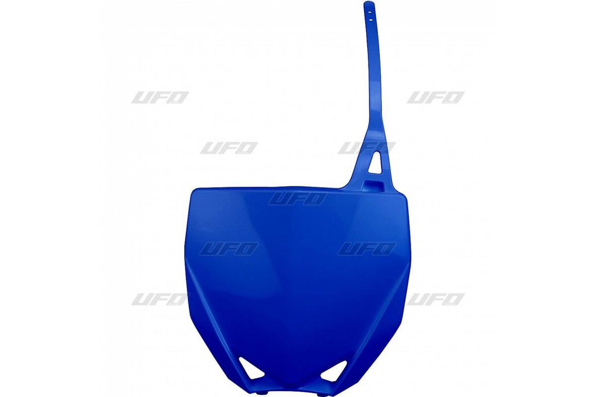 Plaque numéro frontale UFO bleu Yamaha YZ65