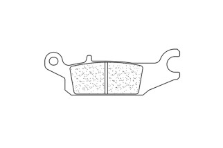 Plaquettes de frein CL BRAKES Quad métal fritté - 1193ATV1