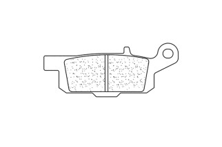 Plaquettes de frein CL BRAKES Quad métal fritté - 1193ATV1
