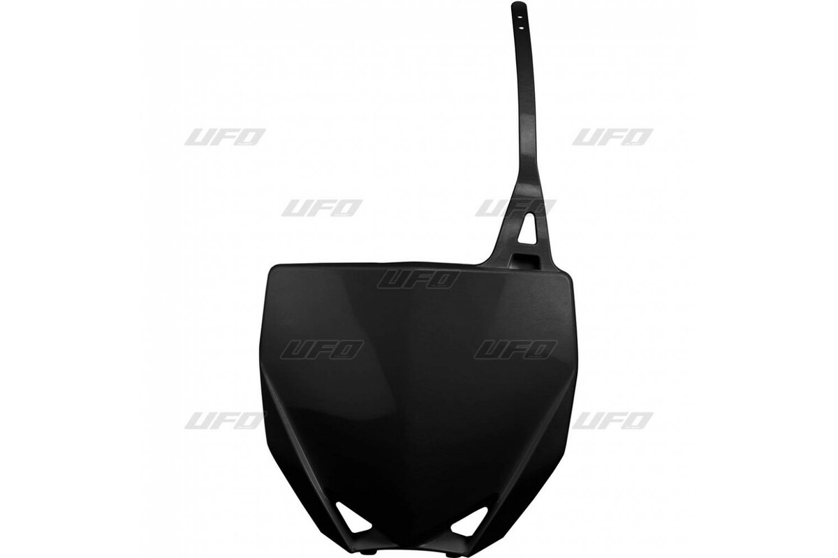 Plaque numéro frontale UFO noir Yamaha YZ65