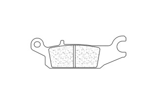 Plaquettes de frein CL BRAKES Quad métal fritté - 1195ATV1