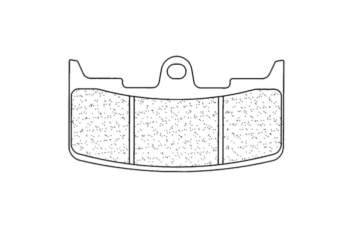 Plaquettes de frein CL BRAKES route métal fritté - 1139A3+