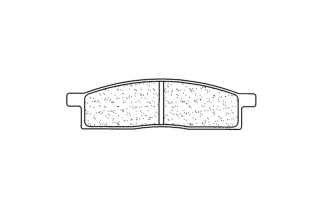 Plaquettes de frein CL BRAKES Off-Road métal fritté - 2424MX10