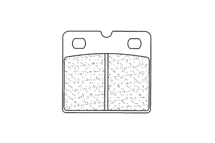 Plaquettes de frein CL BRAKES route métal fritté - 2258A3+