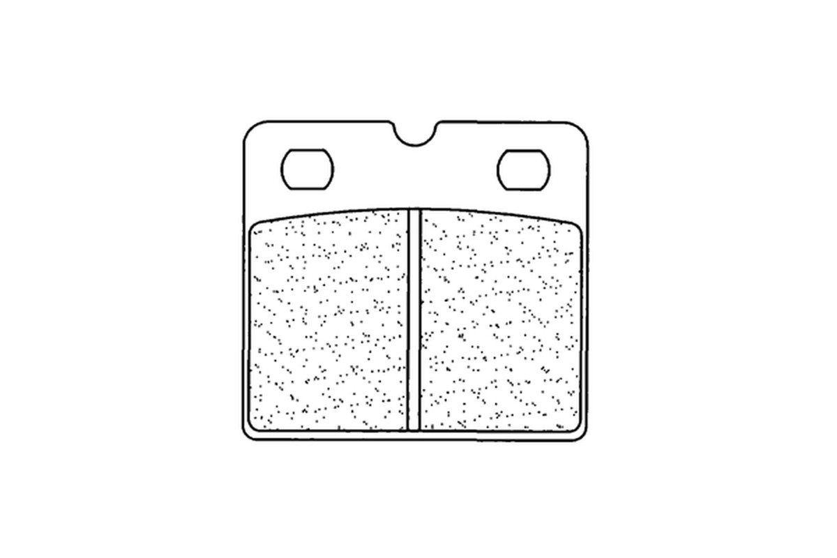 Plaquettes de frein CL BRAKES route métal fritté - 2258A3+