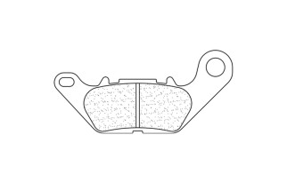 Plaquettes de frein CL BRAKES route métal fritté - 1224A3+