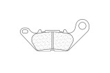 Plaquettes de frein CL BRAKES route métal fritté - 1224A3+