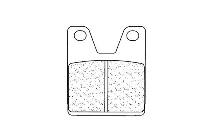 Plaquettes de frein CL BRAKES Route métal fritté - 2713RX3