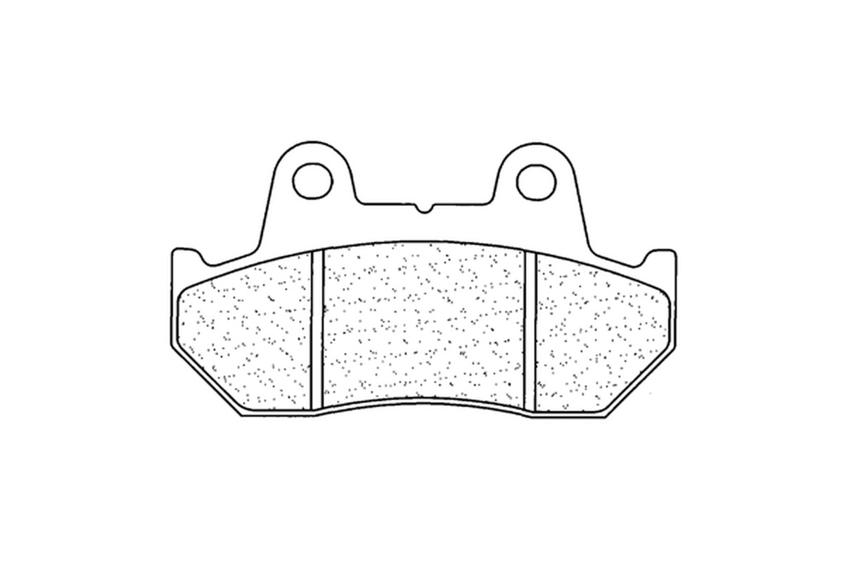 Plaquettes de frein CL BRAKES route métal fritté - 2289A3+