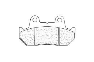 Plaquettes de frein CL BRAKES route métal fritté - 2289A3+