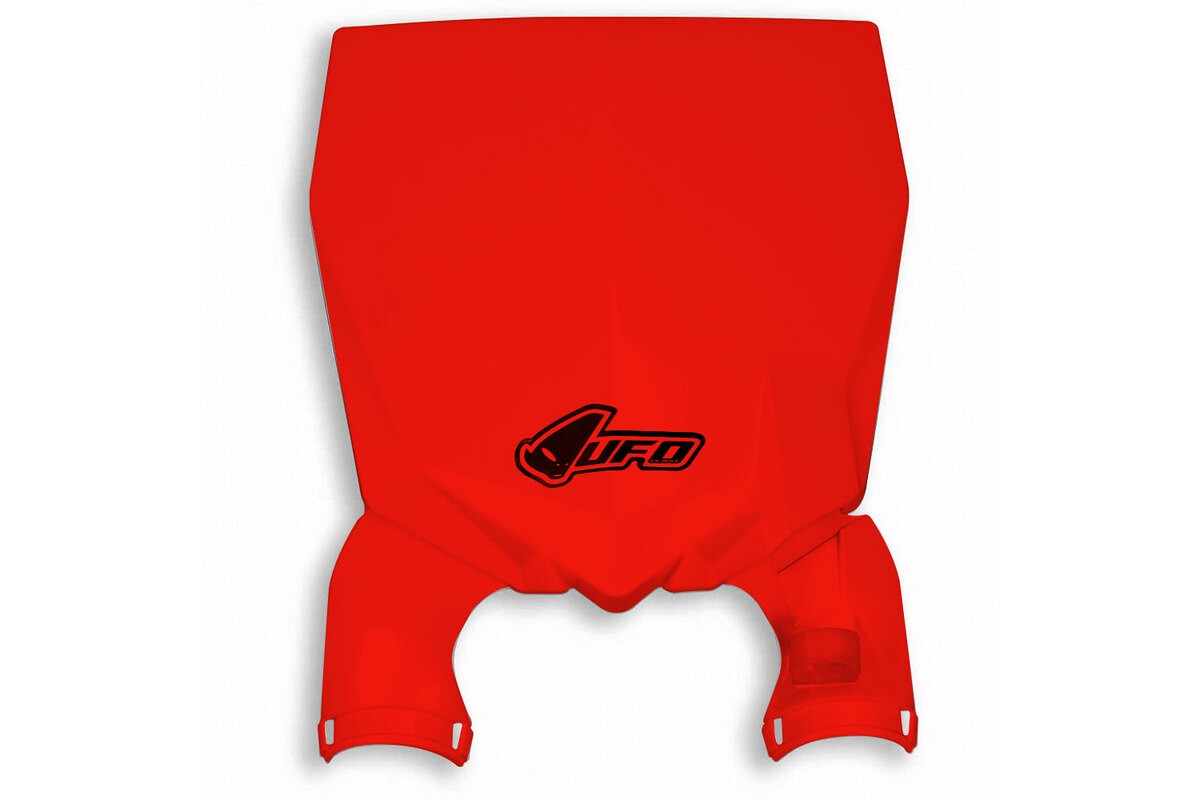 Plaque numéro frontale UFO Stadium rouge Honda CRF450R/RX