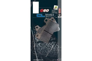 Plaquettes de frein CL BRAKES Racing métal fritté - 1110C60