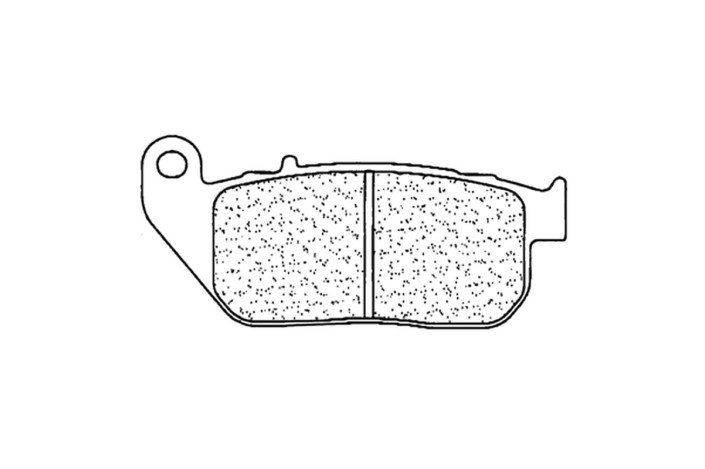 Plaquettes de frein CL BRAKES route métal fritté - 1149A3+
