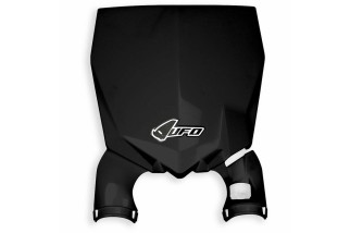 Plaque numéro frontale UFO Stadium noir Honda CRF450R/RX