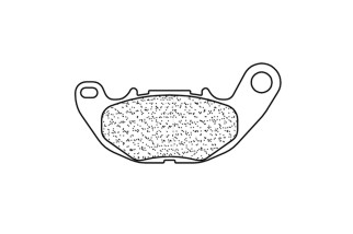 Plaquettes de frein CL BRAKES Maxi Scooter métal fritté - 3114MSC